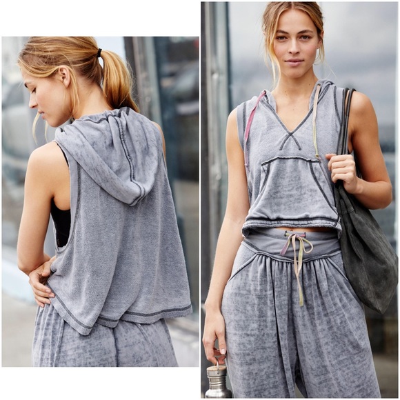 Free People Tops - Free People Meadowbrook Hoodie Sweatshirt Sz Xs
